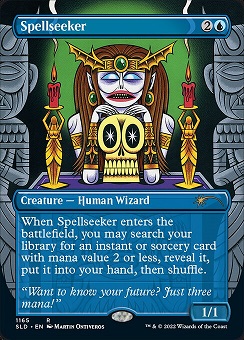 Spellseeker Secret Lair Drop - Wizard Of The Street Art